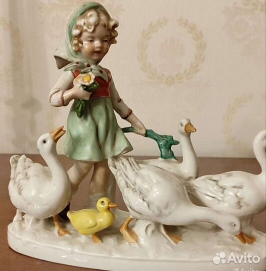 Статуэтка немецкий фарфор Carl Scheidig