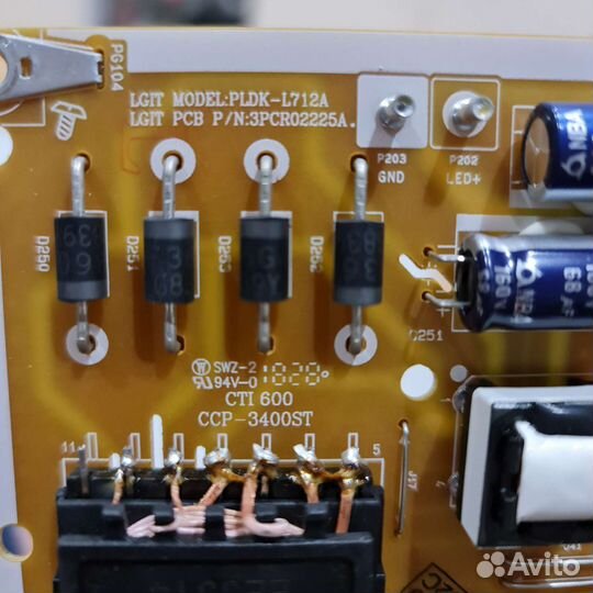 Плата питания pldk-L712A для телевизора LG