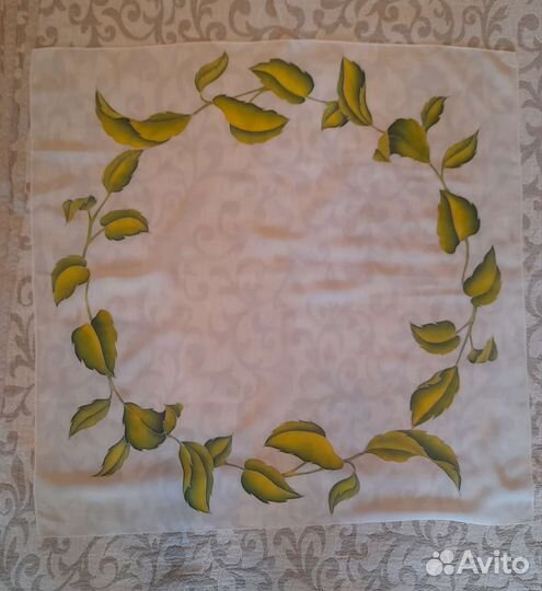 Платки шелк, кашне шерсть