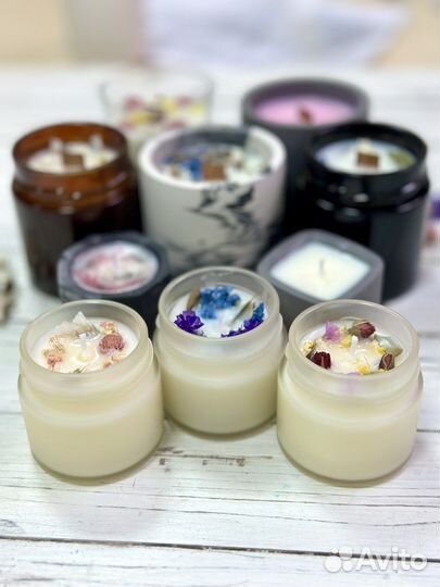 Мастер класс «Соевые свечи»