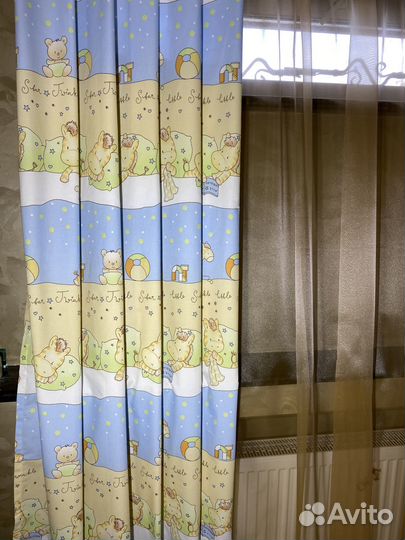 Готовый комплект штор