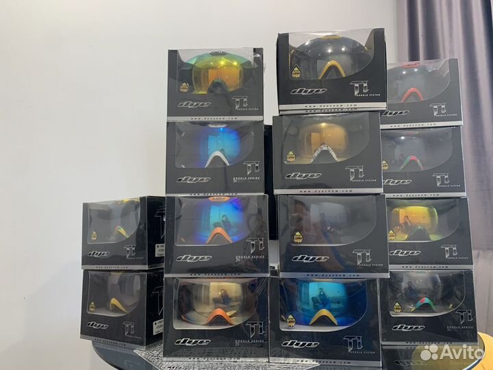 Горнолыжная сноуборд маска/очки фирмы Dye Snow