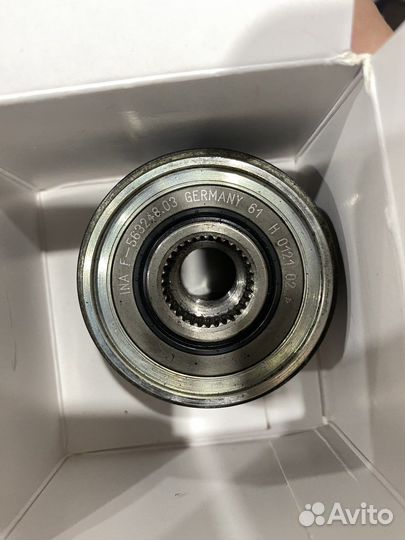 Обгонная муфта генератора Ina (Opel Astra J)