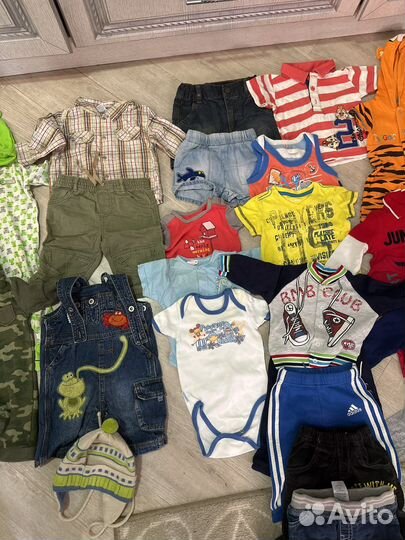 Пакет одежды для мальчика 3-6 месяцев