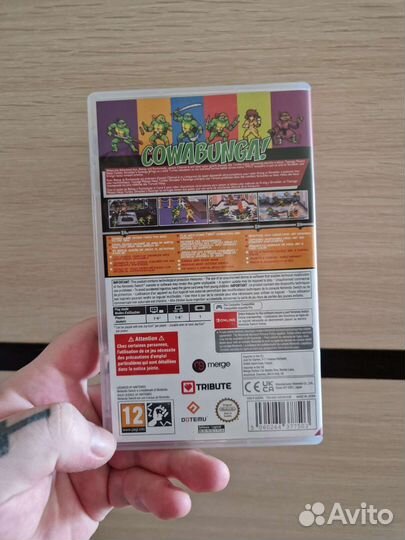 Черепашки-ниндзя игра на nintendo switch