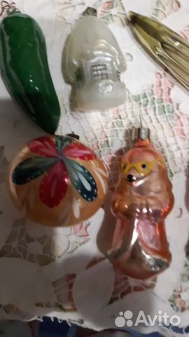 Елочные игрушки СССР
