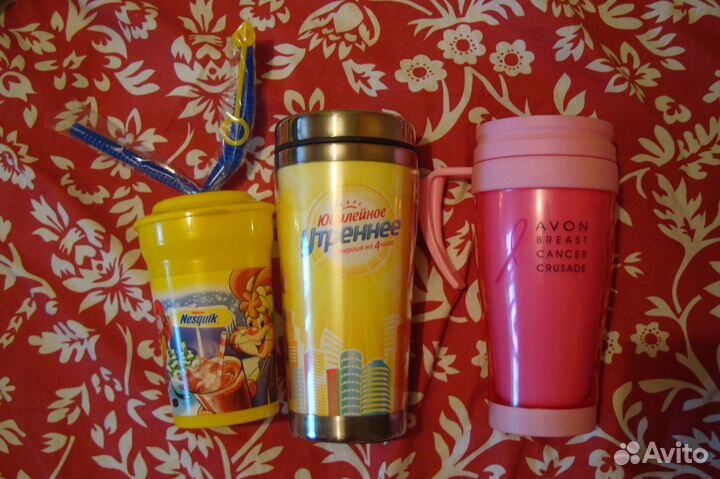 Термокружки и стаканчик за всё