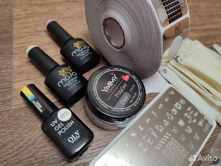 Набор для маникюра и декора ногтей