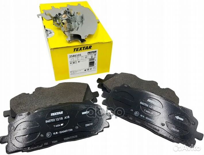 К-т дисков. тормоз. колодок 2586101 Textar