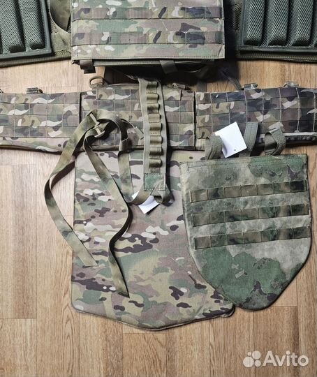 Бронежилет плитник/ полный комплект мох, мультикам