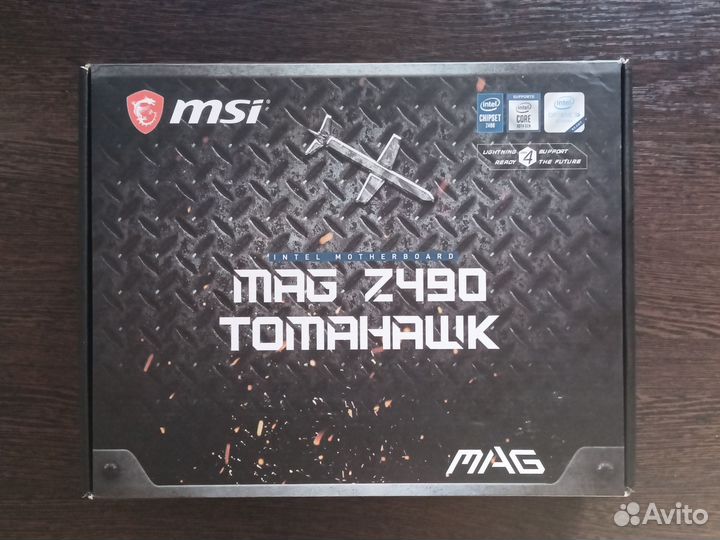 Материнская плата z490 tomahawk 1200lga