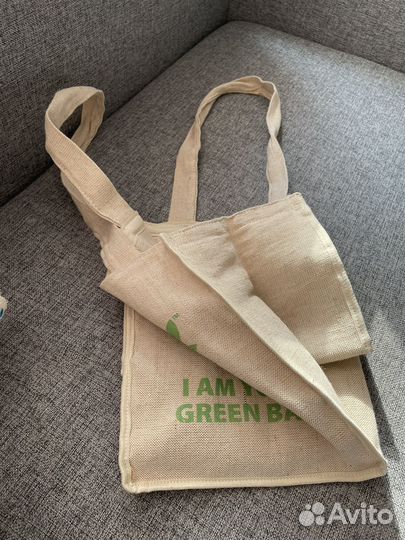 Сумка из джута