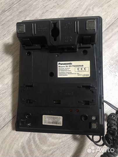 Телефон panasonic KX-TS2350RUB