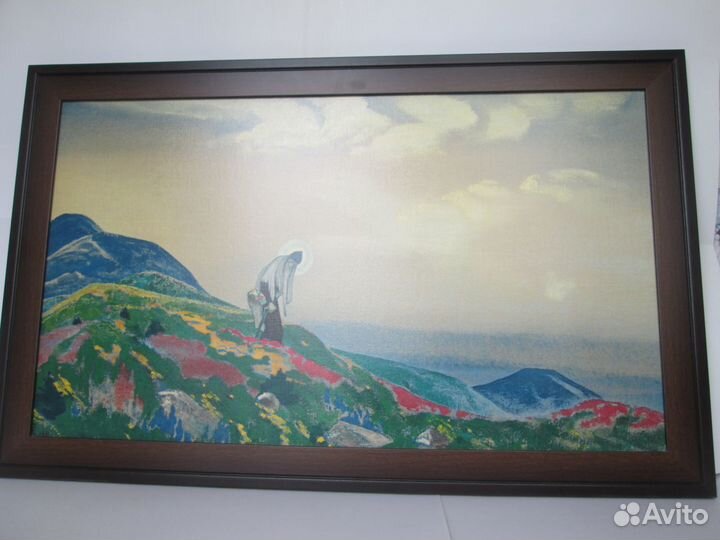 Картина (репродукция) Николая Рериха холст рама