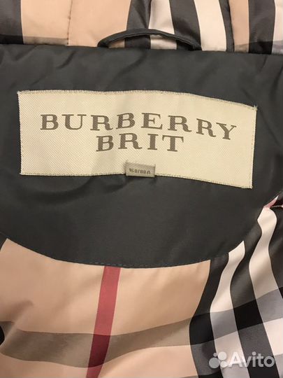 Пуховик парка Burberry новая