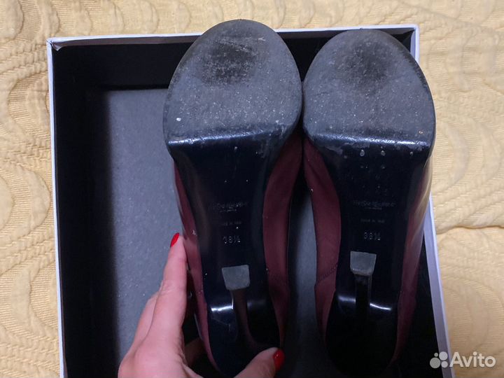 Ботильоны saint laurent оригинал