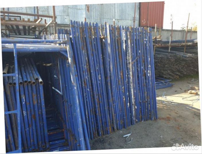 Леса строительные рамные. Аренда