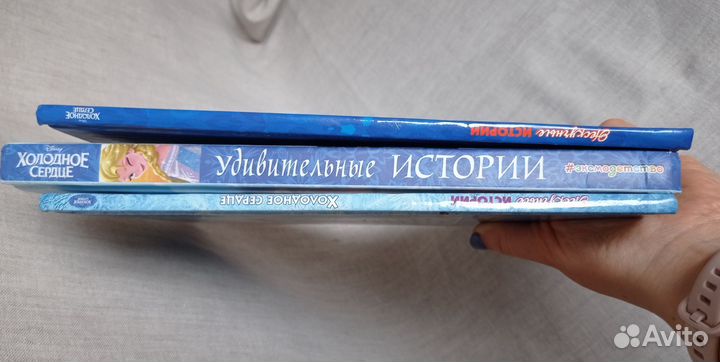 Холодное сердце книги и пазл 360 деталей