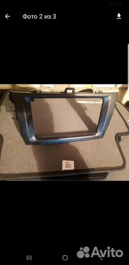 Рамка 2 din Toyota Corolla 140/150