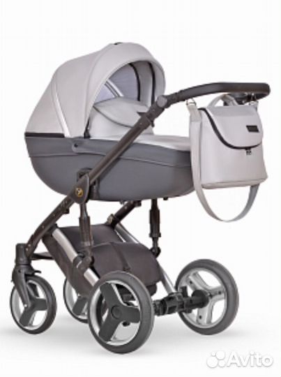 Коляска 3в1 экокожа Verdi Mirage Limited