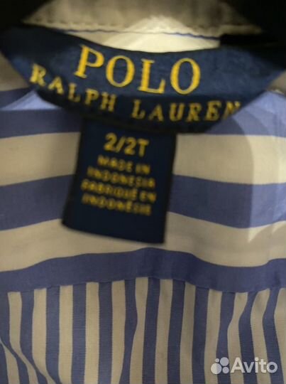 Ralph Lauren из тонкого хлопка (оригинал)