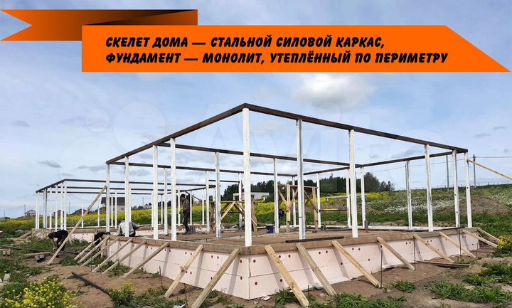 Дом 70 м² на участке 8 сот.