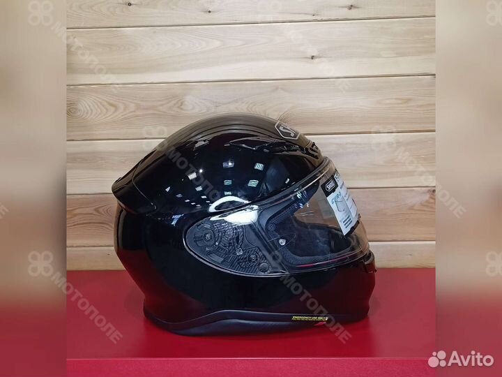 Мотошлем shoei NXR plain (black)