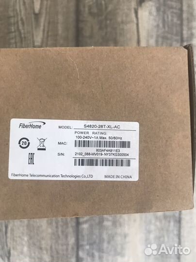 Коммутатор FiberHome S4820-28T-XL-AC