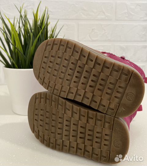 Ботинки зимние для девочки 20 размер