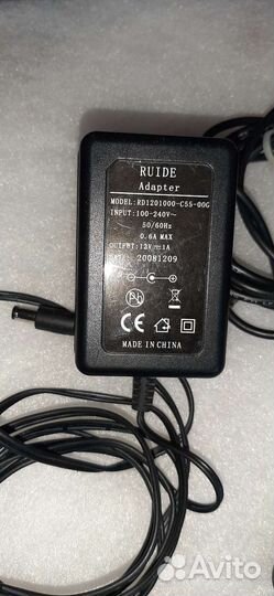 Блок питания 12 v 1A