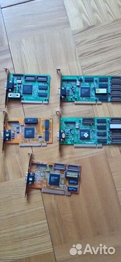 Ретро видеокарты pci