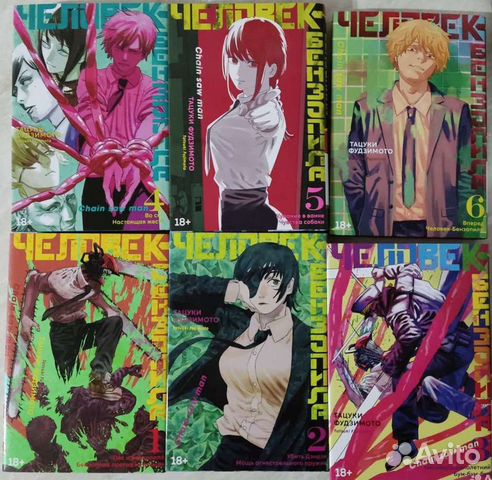 Человек бензопила 1-6