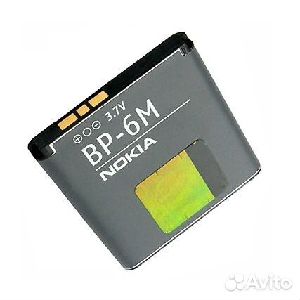 Батарея Аккумулятор для Nokia BP-6M - 1070 mAh
