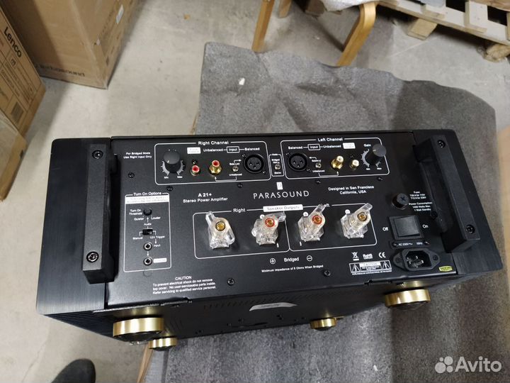 Усилитель мощности Parasound A21+ black (арт. 332296)