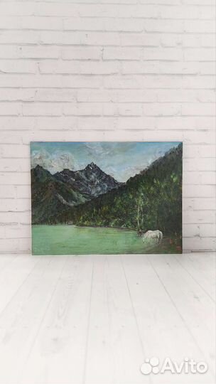 Картина интерьерая акрилом на холсте