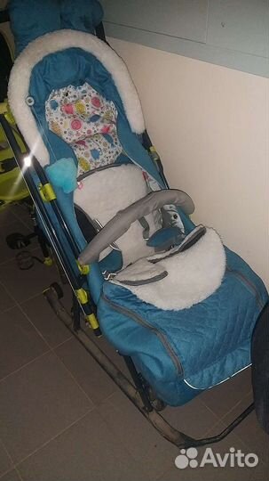 Коляска санки