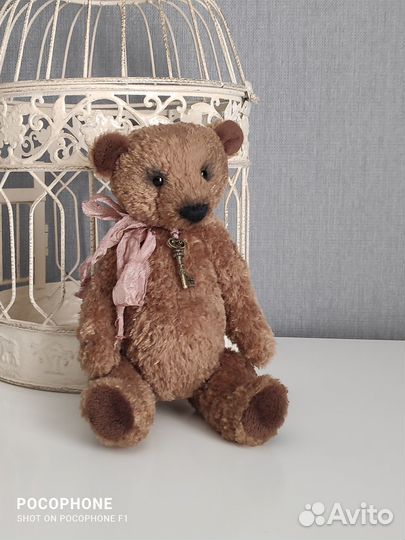 Игрушка ручной работы Мишка Тедди Гриня