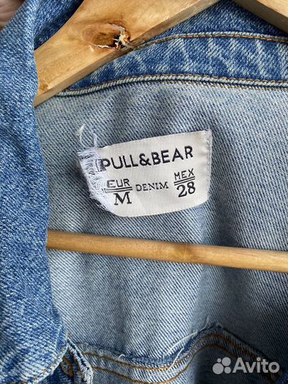 Джинсовая куртка pull bear