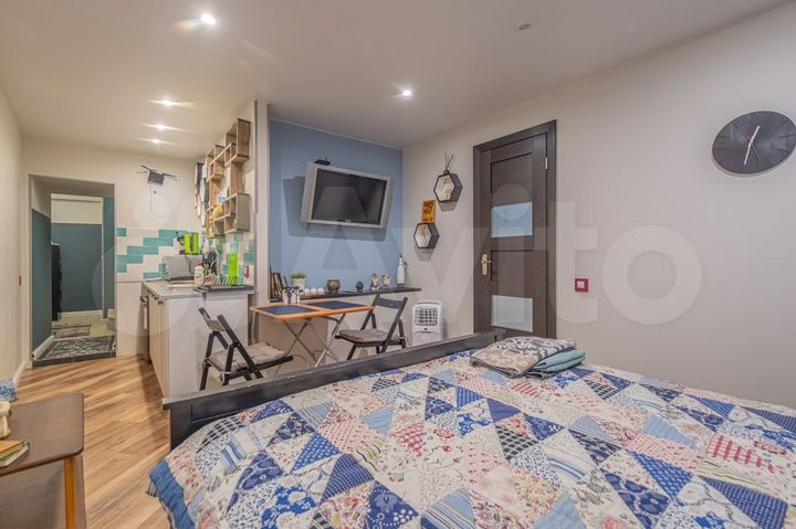 Квартира-студия, 34 м², 1/3 эт.