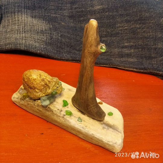 Из морских деревяшек да стекляшек 