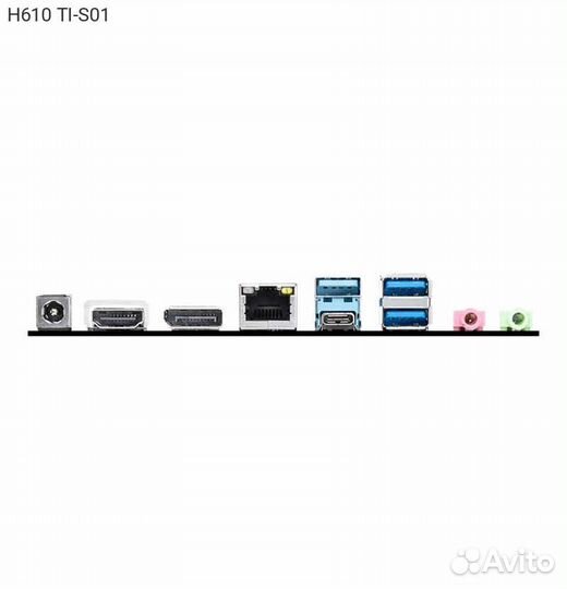 Материнская плата MSI H610 TI-S01 mITX LGA 1700, H