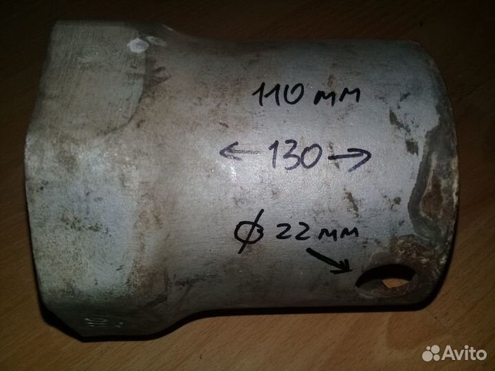 Головка торцевая 110мм для колесных спецгаек