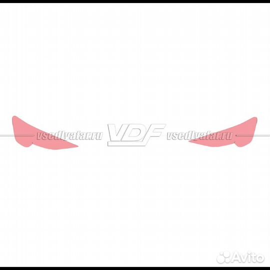 Плёнка для оклейки фар на автомобиле audi E-Tron