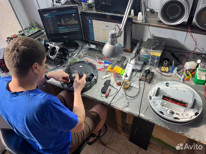 Ремонт роботов пылесосов. Ремонт пылесоса