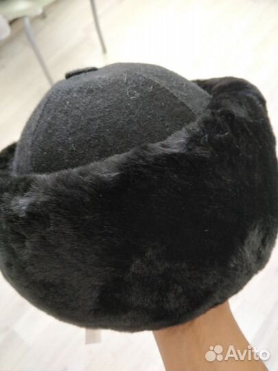 Женская новая шапка натуральная овчина