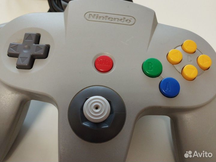 Джойстик Nintendo 64 silver