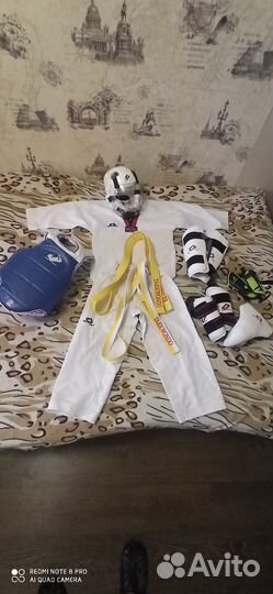 Добок(140) и защита для тхеквондо