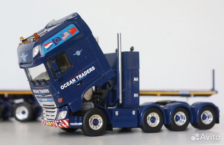 1/50 DAF Ocean Trader трал тяжеловоз WSI раритет