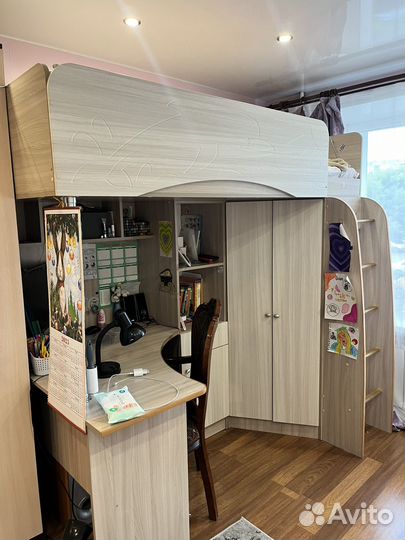 Кровать-чердак