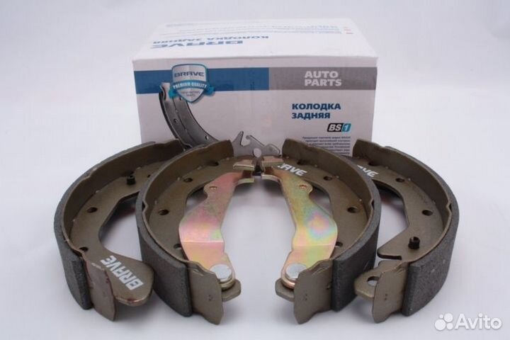 Колодка тормозная задняя 94564513 br.bs.1.4 cobalt